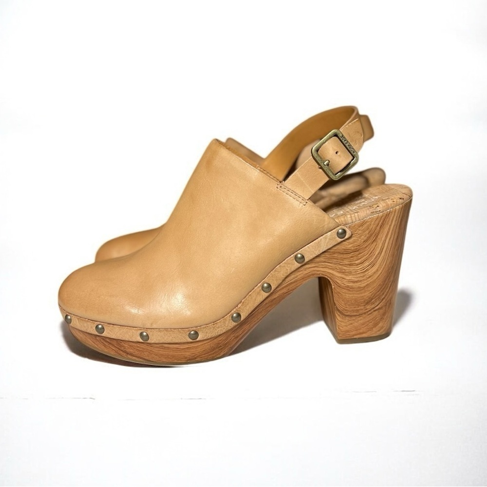 🌻Kork-Ease Darby Final Slingback Clog Mule in Natural Nude Size 11